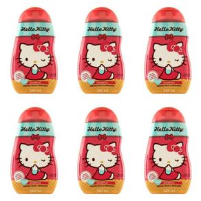 Betulla Hello - Kitty Lisosedelicados Shampoo 260ml - Kit com 06
