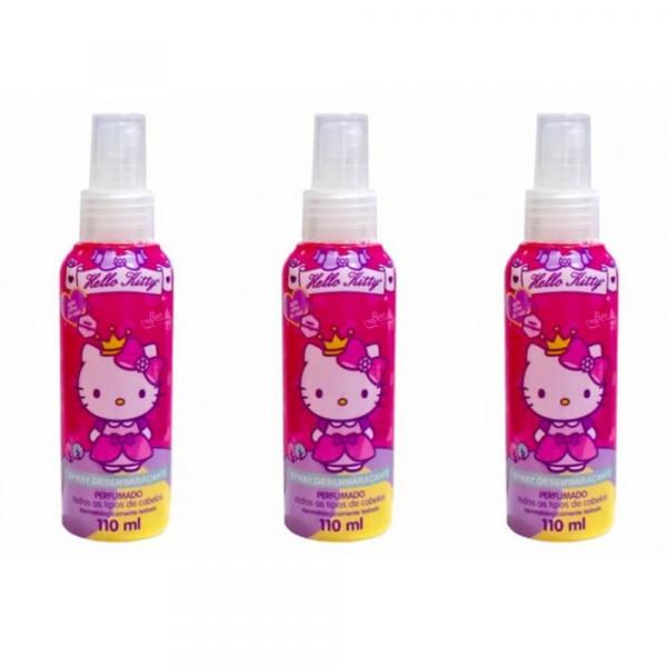 Betulla Hello Kitty Spray Desembaraçante 110ml (Kit C/03)