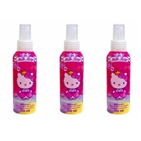 Betulla Hello - Kitty Spray Desembaraçante 110ml - Kit com 03