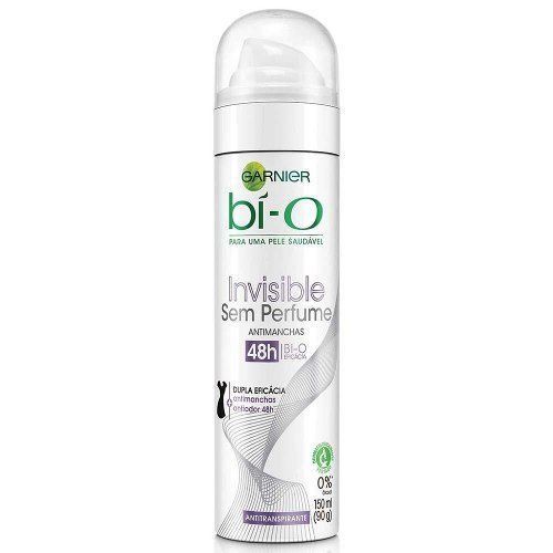 Bí-o Invisible S/ Perfume Desodorante Aerosol 150ml (kit C/12)