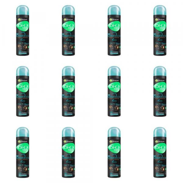 Bí-O Men Odorblock Desodorante Aerosol Masculino 150ml (Kit C/12) - Bì-o
