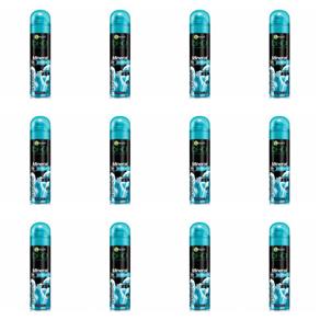 Bí-O Mineral Extre Ice Desodorante Aerosol Masculino 150ml - Kit com 12