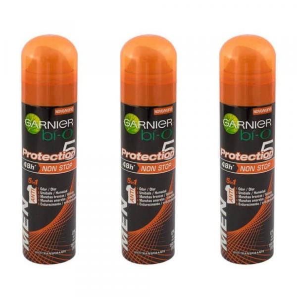 Bí-O Proteção 5 Desodorante Aerosol 150ml (Kit C/03) - Bì-o