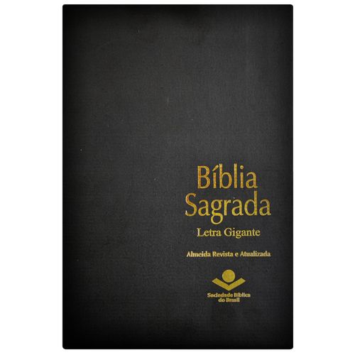 Bíblia Sagrada Índice - Preta - Couro Legítimo Luxo