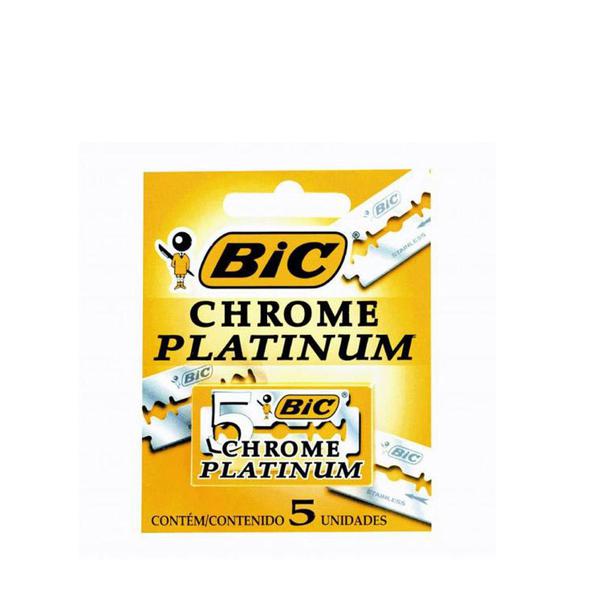 Bic Chrome Platinum Lâmina - C/5