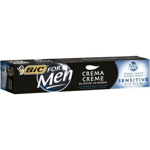 Bic For Men Sensitive Creme de Barbear 65g (kit C/06)