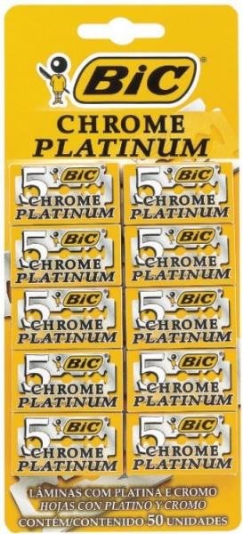 Bic - Lâmina Chrome Platinum