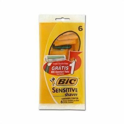 Bic Sensitive Shave Aparelho C/6 (Kit C/06)