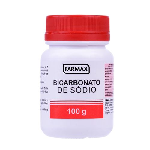 Bicarbonato de Sódio Puro Farmax 100g