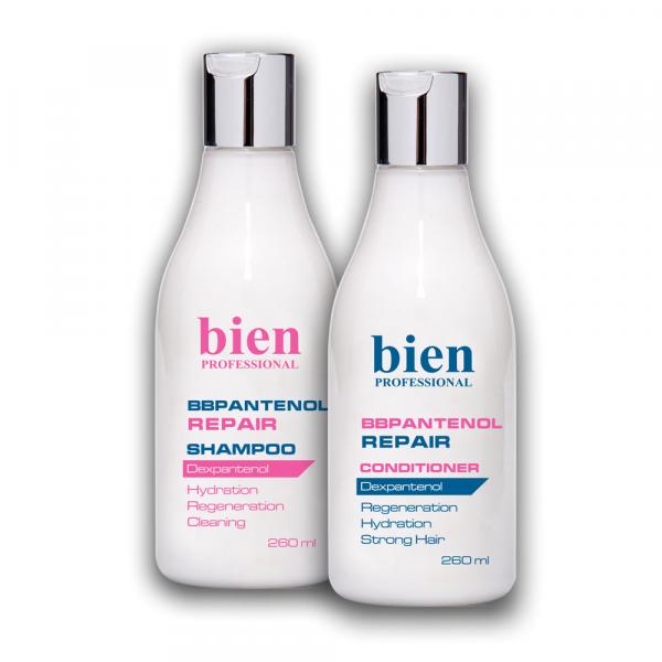 Bien Professional - BBPantenol Shampoo + Condicionador - 2x260ml - Bien Professional
