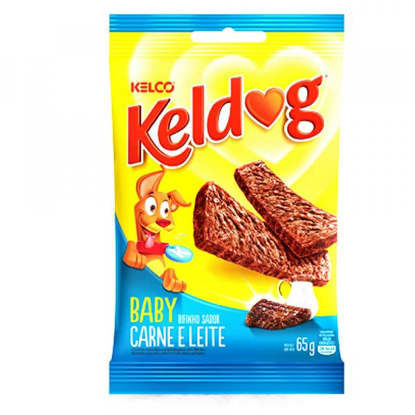 Bifinho Kelco Keldog Baby Carne e Leite - 65 g