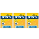 Bigfral Plus Fralda Geriátrica M C/9 (Kit C/03)