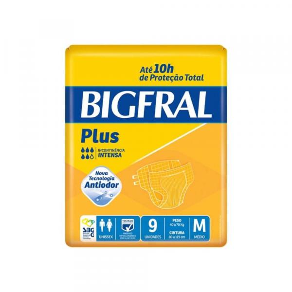 Bigfral Plus Fralda Geriátrica M C/9