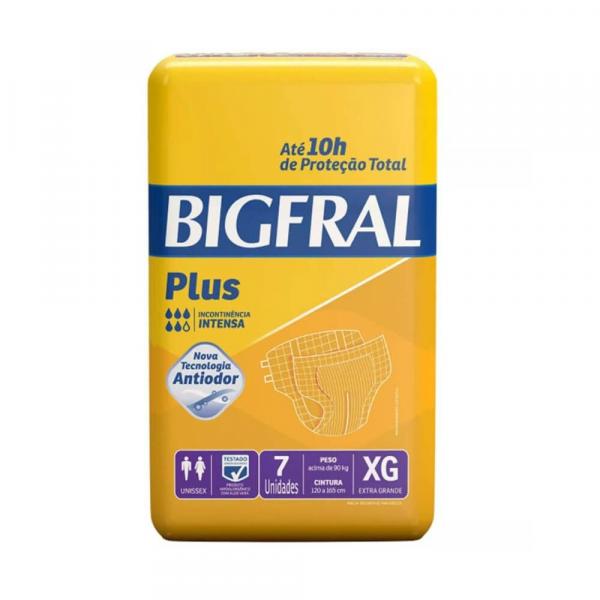 Bigfral Plus Fralda Geriátrica Xg C/7
