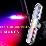 Bike Light USB cauda recarreg¨¢vel Luz Seguro luz de advert¨ºncia Waterproof Noite de equita??o Acess¨®rios Luz de bicicleta