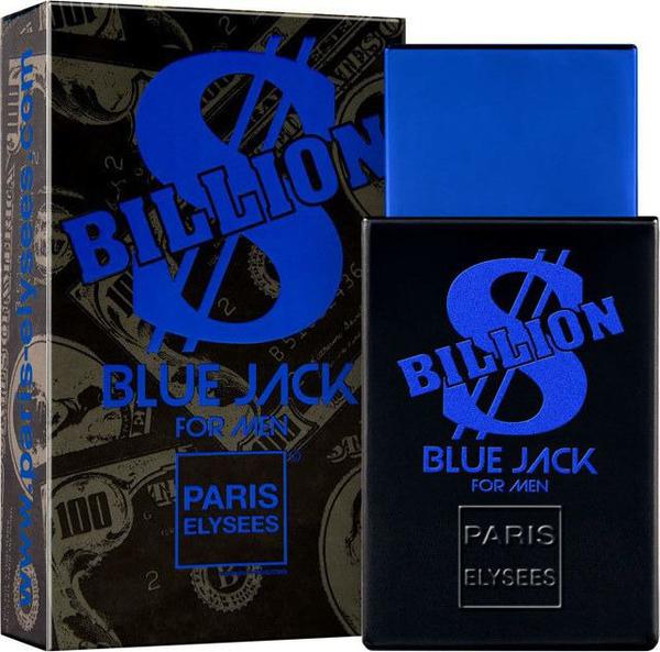 Billion Blue Jack Eau de Toilette Paris Elysees Perfume Masculino - 100ml