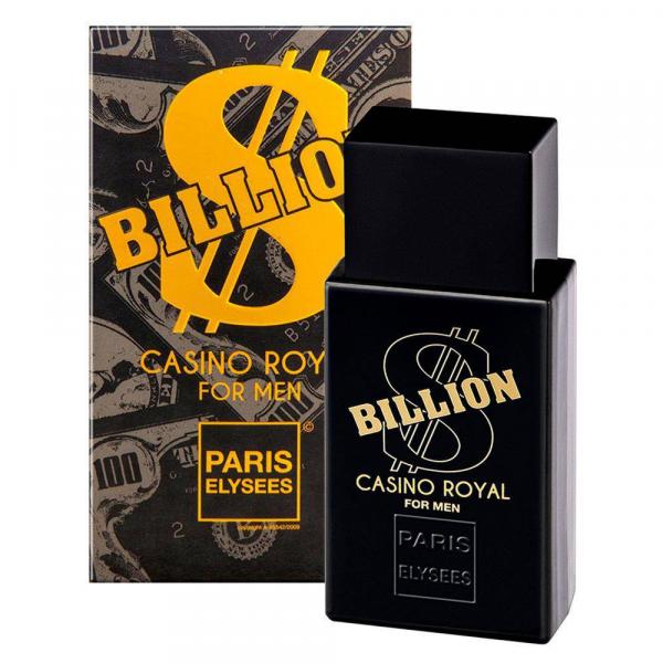 Billion Casino Royal Eau de Toilette Paris Elysees - Perfume Masculino 100ml - Paris Elysses