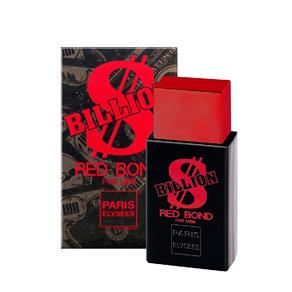 Billion Red Bond Eau de Toilette Paris Elysees Perfume Masculino - 100ml