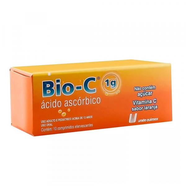 Bio C Efervescentes 1g 3x10 Comprimidos - União Química