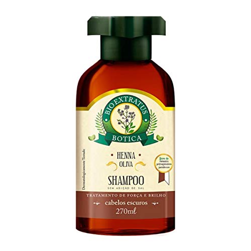 Bio Extratus Botica Henna Cabelo Escuro Shampoo 270ml