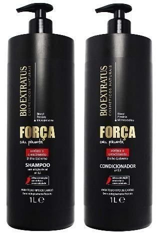 Bio Extratus Força C/ Pimenta Shampoo + Condicionador 1 L