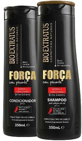 Bio Extratus Força C/ Pimenta Shampoo + Condicionador 350ml