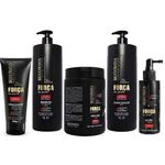 Bio Extratus Força C/ Pimenta Shampoo + Condicionador +máscara 1 L + Finalizador + Loção