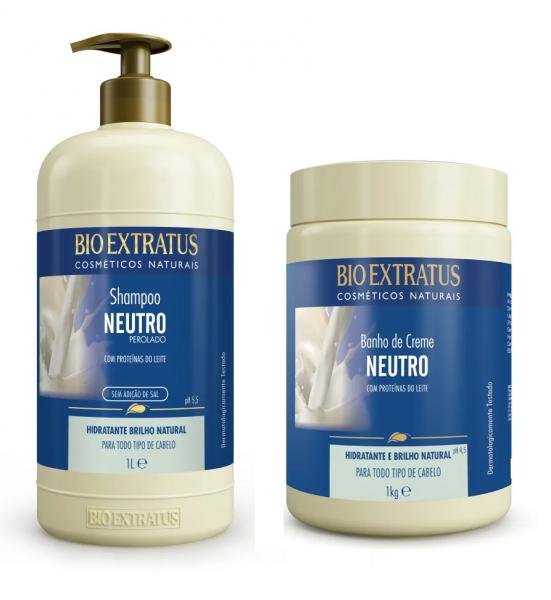 Bio Extratus Neutro Shampoo + Máscara 1 L