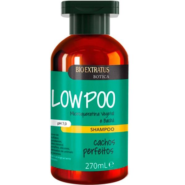 Bio Extratus Shampoo Low Poo Cachos Perfeitos Botica 270ml - Bio Extratua