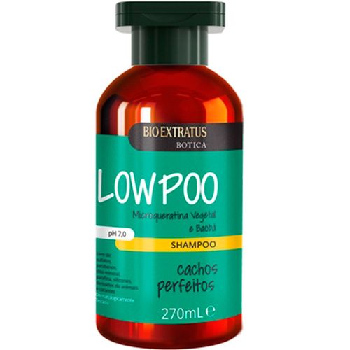 Bio Extratus Shampoo Low Poo Cachos Perfeitos Botica 270ml
