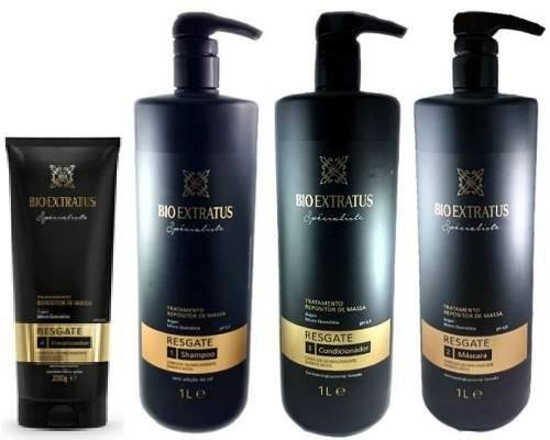 Bio Extratus Specialiste Resgate Shampoo + Condicionador + Máscara 1 L +final