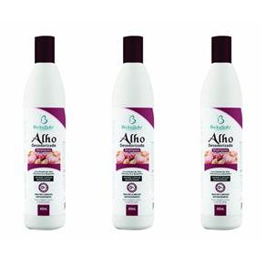 Bio Instinto Alho Desodorizado Shampoo 400ml - Kit com 03