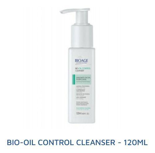 Bio Oil Cleanser Sabonete Facial Pele Oleosa Controle Da Oleosidade Bioage 120ml