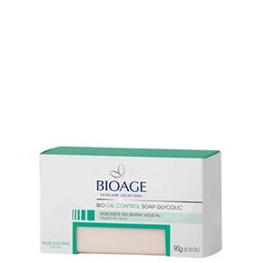 Bioage Bio Oil Control Soap Glycolic Sabonete Barra 90g