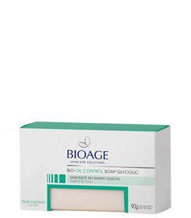 Bioage Bio Oil Control Soap Glycolic Sabonete Barra