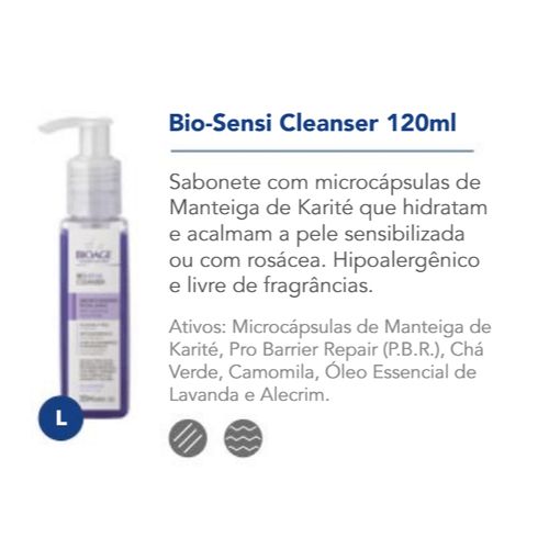 Bioage Bio Sensi Cleanser Sabonete Liquido