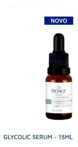 Bioage Glycolic Serum Solução Renovadora Antiidade 15ml