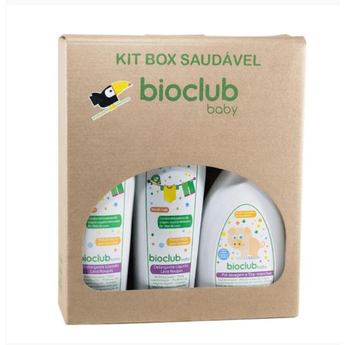 Bioclub Baby - Kit Box Lava Roupas Orgânico para Bebês