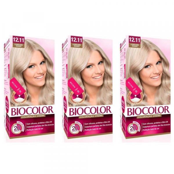 Biocolor Coloração Kit 12.11 Louríssimo Ousado (Kit C/03)