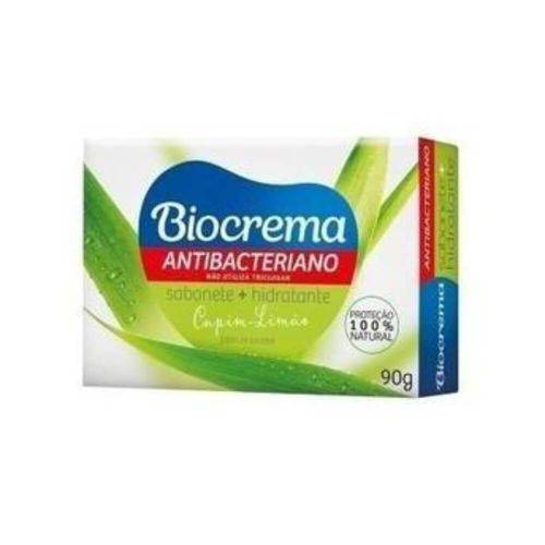 Biocrema Capim Limão Sabonete Antibacteriano 90g