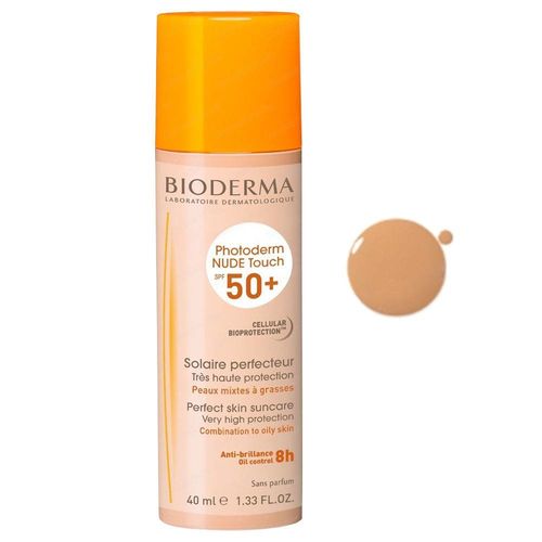 Bioderma Photoderm Nude Touch Fps50+ Dourado - 40ml