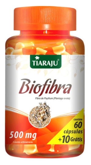 Biofibra - Tiaraju - 60 + 10 Cápsulas 500mg