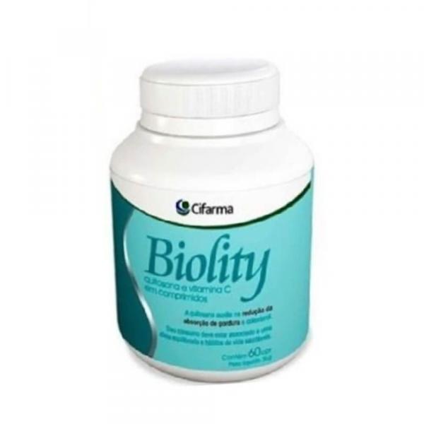 Biolity Quitosana e Vitamina C Comprimidos C/60