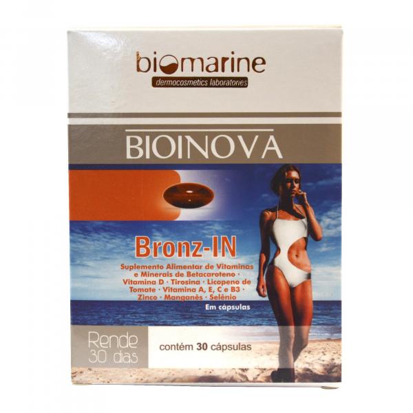 Biomarine Bronzeamento em Cápsulas BioInova Bronz-In 30 cps