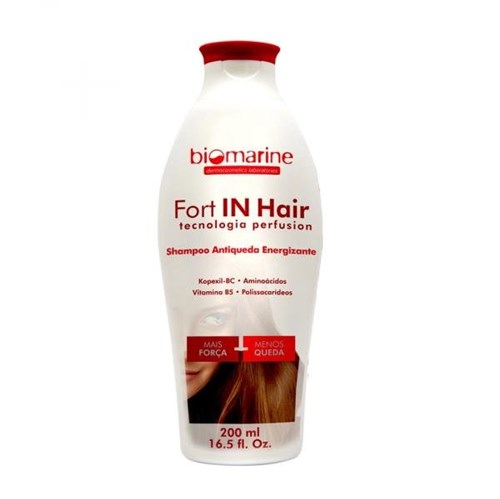 Biomarine Fort In Hair Shampoo Antiqueda Energizante - 200ml