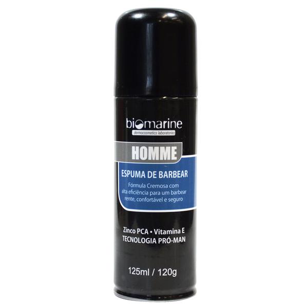 Biomarine Homens Homme Espuma de Barbear 125ml