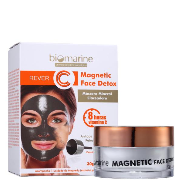 Biomarine Rever C Magnetic Face Detox - Máscara Clareadora 30g