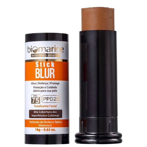 Biomarine Stick Blur Fps 75 Ppd 25 Chocolate - Base em Bastão 18g