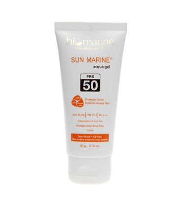 Biomarine Sun Marine Acqua Gel Protetor Solar FPS 50 60g