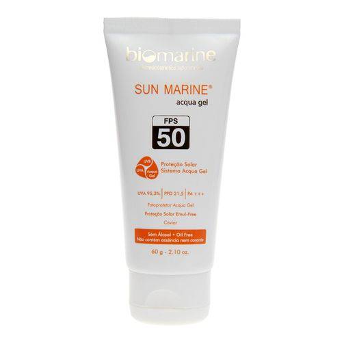 Biomarine Sun Marine Acqua Gel Protetor Solar Fps 50